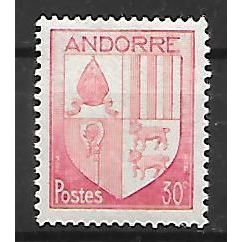 ANDORRE ( Andorra ) N° 94 NEUF ** ( MNH )