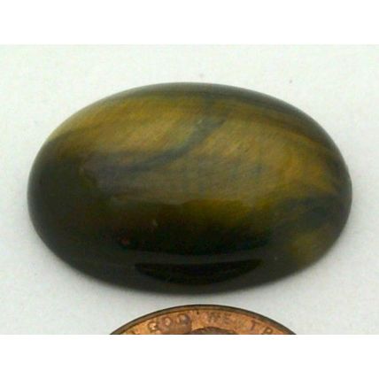 Golden Tiger Eye Freeform Gemstone Cabochon 368