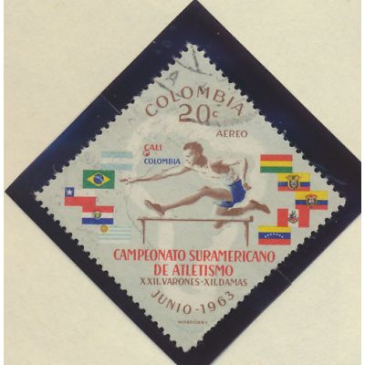 Colombia Stamps Scott #C451 To C452, Used