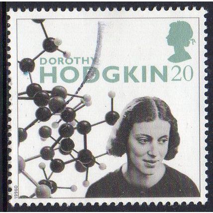 GB 1996 Europa - Famous Women - Professor Dorothy Hodgkin 20p Used