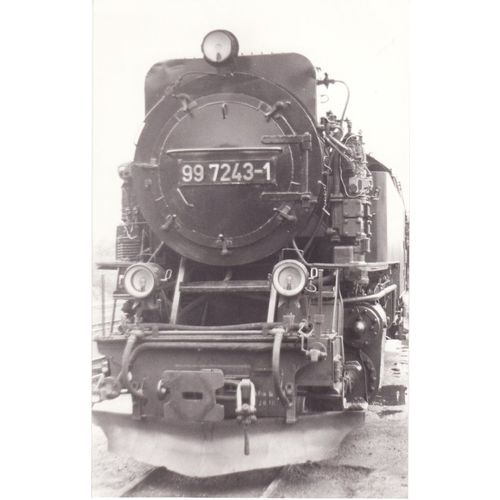 German NG Railway Photos Harz 99 7243-1 VEB 2-10-2T Loco HSB Germany 6