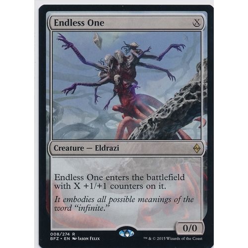 Magic the Gathering MTG Battle For Zendikar 8/274 Endless One