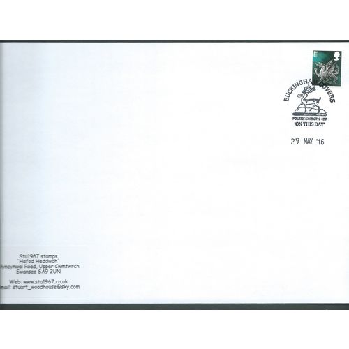 2016 1ST 'WALES'- BUCKINGHAM COVERS 'PMK (EBIDPACK3742)