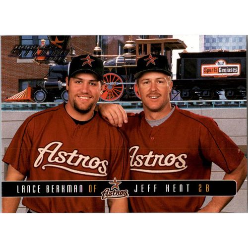 2003 Studio Baseball Lance Berkman/ Jeff Kent #194