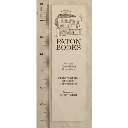 Bookmark - Paton Books, St. Albans
