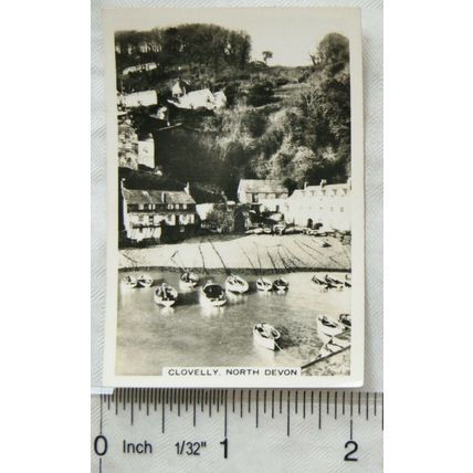 1938 Senior Service Holiday Haunts by the Sea No. 5 Clovelly, North Devon