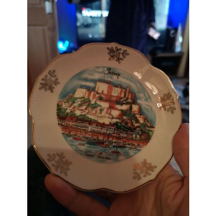 Jersey Small Souvenir Plate