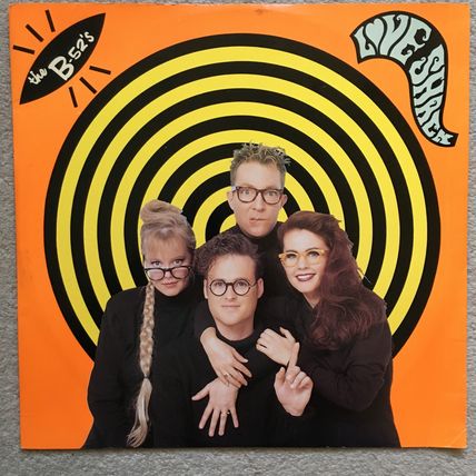 THE B-52'S - LOVE SHACK (UK 1989 12" VINYL SINGLE)