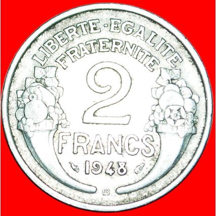 CORNUCOPIAS: FRANCE ★ 2 FRANCS 1948B!★LOW START★NO RESERVE