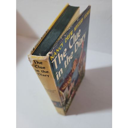 The clue in the diary Nancy Drew Carolyn Keene mystery book hardcover