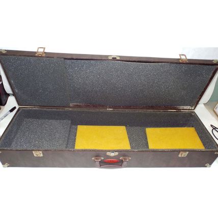 Vintage Antique FISHER M-Scope Metal Detector Case Works Good Original Patina