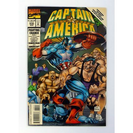 Captain America #430 Marvel Comics Fighting Chance Book 6 NM 1994