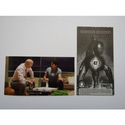 Marvel - Iron Man The Movie 2008 - Preziosi Sticker Drop-down Choice (e18)
