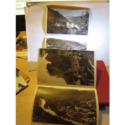 SYMONDS YAT, HEREFORDSHIRE used LETTERCARD Harvey Barton 1950s pm =