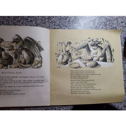 Alice's Adventure in Wonderland - BOOK ONLY - NO RECORD