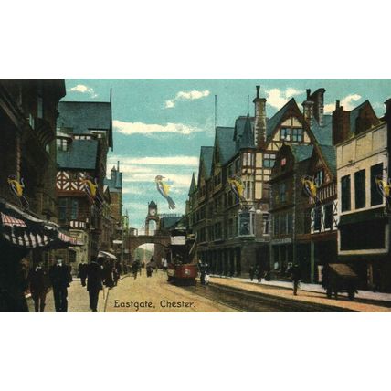 Eastgate, Chester, Cheshire, Shurey's Postcard
