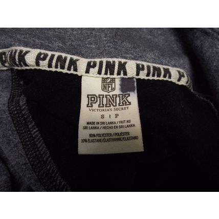 Womens Small Victorias Secret Pink New Orleans Saints Football Jacket Black Gold
