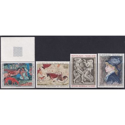 France 1968 SG 1786-9 UMM - Art (D-616 (5))