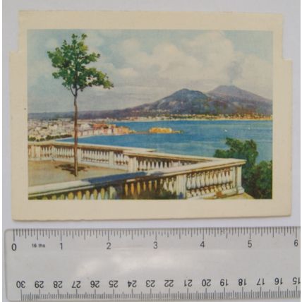 vintage colour postcard Napoli, Panorama