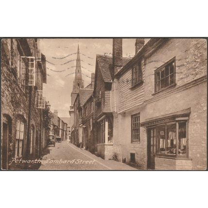 Lombard Street, Petworth, Sussex, 1925 - Frith's Postcard