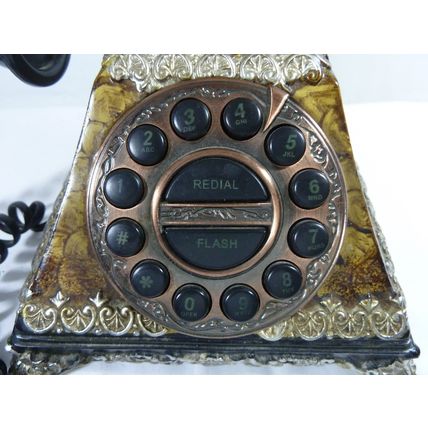 Decorative Vintage Telephone TRI-VISTA Designs Inc Model TEL 114* WORKS