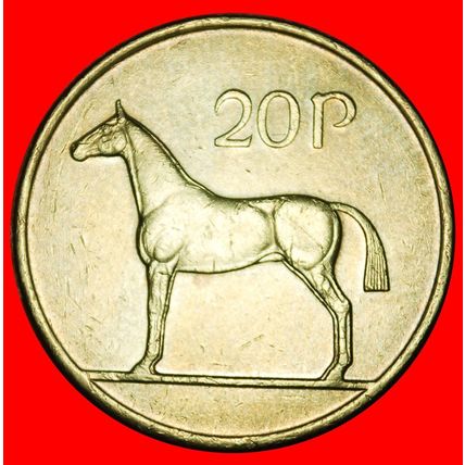 Ⰶ HORSE (1985-2000): IRELAND ★ 20 PENCE 1992!★LOW START★NO RESERVE
