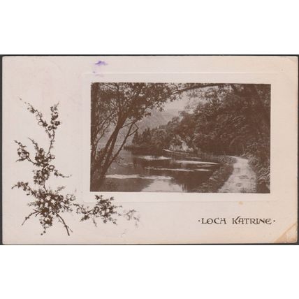 Loch Katrine, Perthshire, 1909 - Birn Brothers RP Postcard