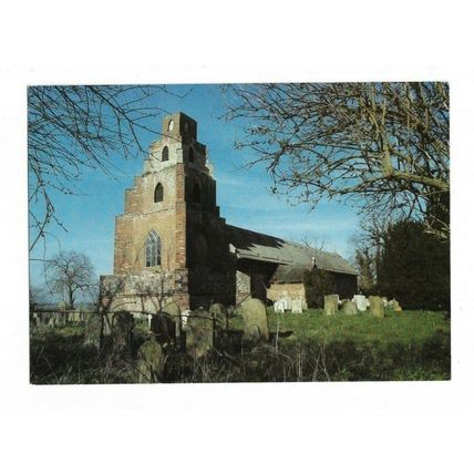 St. Marys Church, Burgh St. Peter, Norfolk, Postcard.