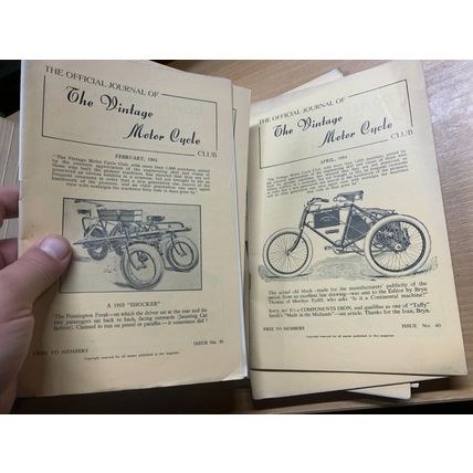 1964 12 x THE VINTAGE MOTOR CYCLE MAGAZINES JAN TO DECEMBER (P4)