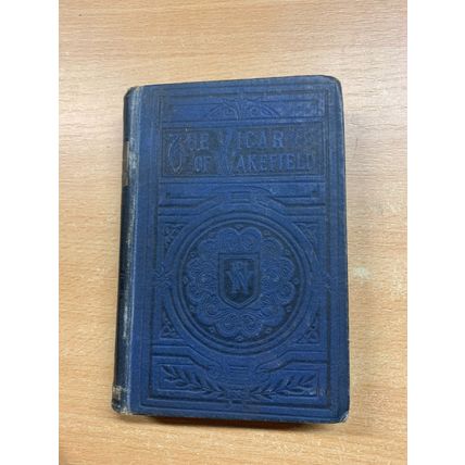 RARE* 1877 OLIVER GOLDSMITH THE VICAR OF WAKEFIELD FICTION HARDBACK BOOK (P2)