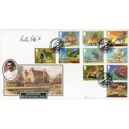 Ruth Rendall Inspector Wexford Book Author Hand Signed LTD TO 5 FDC