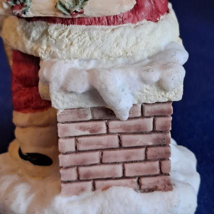 International Resourcing SANTA Claus 4 1/2 FIGURINE 1992 Christmas United States