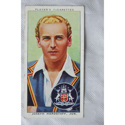 1938 Players Cricketers No. 13 Joseph Hardstuff Jn., Nottinghamshire & England
