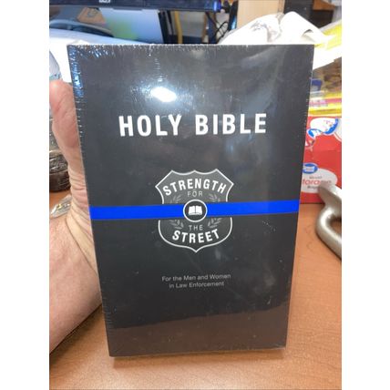 NEW STRENGTH FOR STREET BIBLE GNT American Bible Society For Police Men & Women