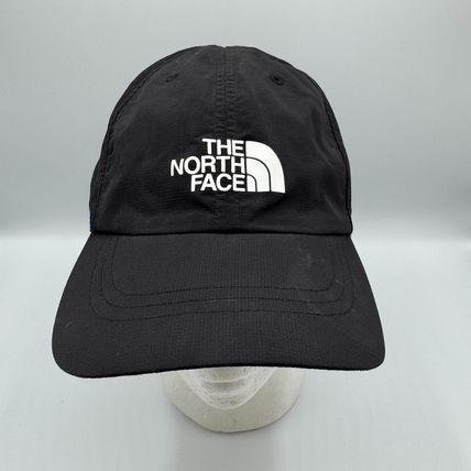 The North Face Black Logo Baseball Cap - Adjustable, Lightweight, One Size