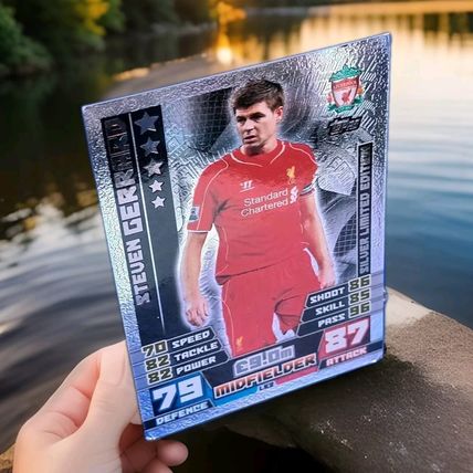 Topps Match Attax Extra 2014/15 Steven Gerrard Silver Limited Edition LE2S