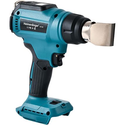 Cordless Heat Gun Compatible with Makita 18V Battery, Max 1202°F Variable Temper
