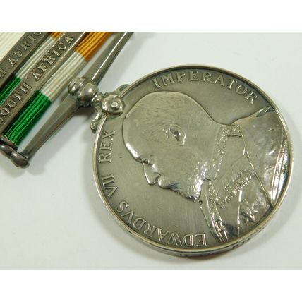 Antique Kings South Africa Medal KSA 12726 Pte H E Morgan Imperial Yeomanry