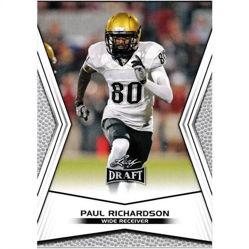 2014 Leaf Draft 45 Paul Richardson Seattle Seahawks