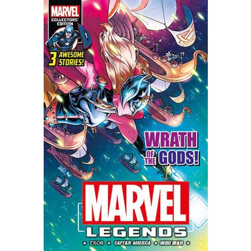 Marvel Legends (2016) #17 UK Panini Iron Man Thor Captain America WRATH of GODS