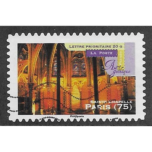FRA 2011 (58c) 'GOTHIC ART - PARIS 75' FINE USED (EBID56-603)