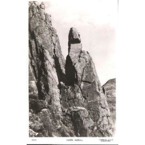 Great Gable, Cumbria - Napes Needles, rock formation - Chadwick RP postcard
