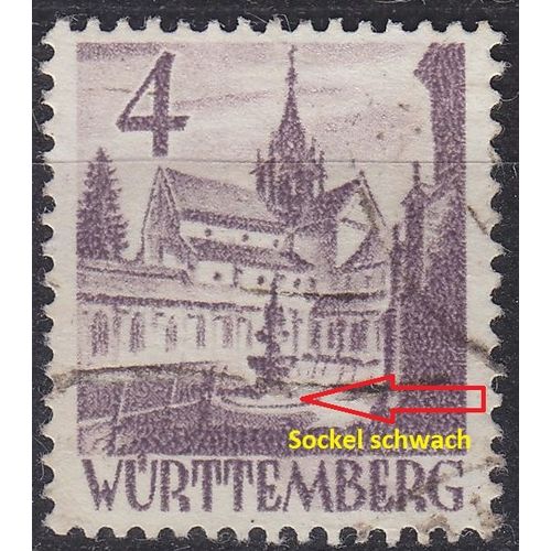 GERMANY Alliiert Franz. Zone [Württemberg] MiNr 0029 y a V ( O/used )