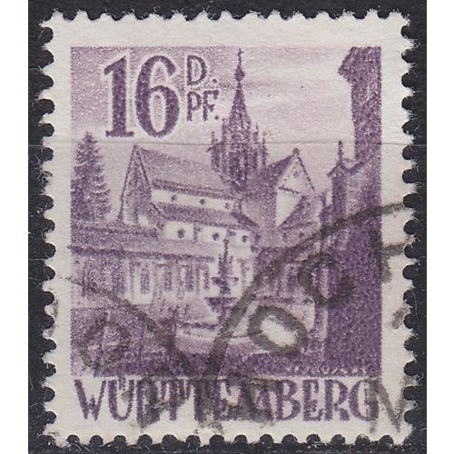 GERMANY Alliiert Franz. Zone [Württemberg] MiNr 0020 y II ( O/used )