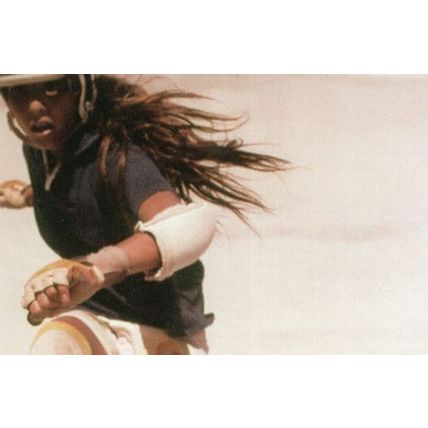 Child Female Street Athlete Ready For Fighter Knuckle Duster Plain Back Postcard