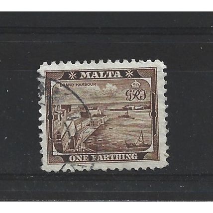 Malta.SG217 1/4d Grand Harbour,Valletta.Fine Used.Apr25g