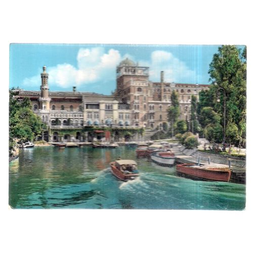 WET-DOCK OF THE EXCELSIOR HOTEL, VENICE, ITALY unused postcard 1960's =