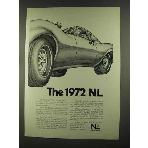 1972 NL Industries Ad - The 1972 NL