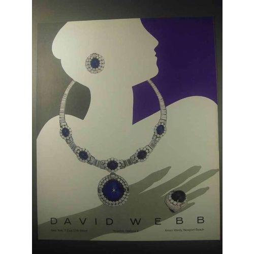 1985 David Webb Jewelry Ad!