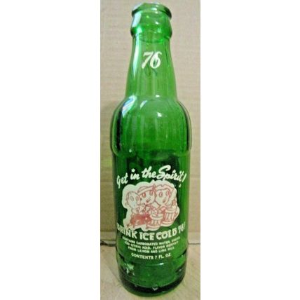 76 Soda Bottle-7 3/4"-7 oz.